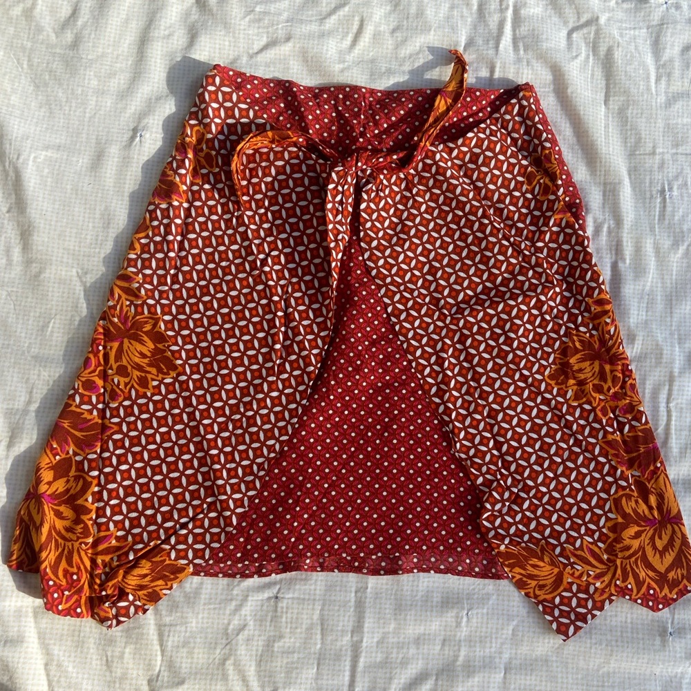 anthropologie mini skirt